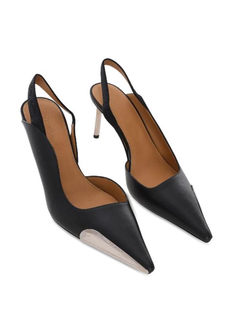 Off-White Allen Frame slingback pumps - Black - zdjęcie produktu nr 2