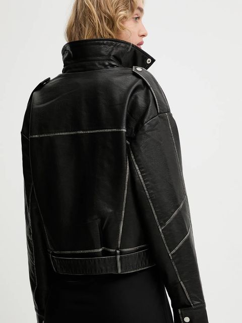 Answear.LAB ramoneska kolor czarny przejściowa