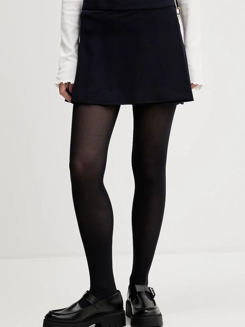 Tommy Jeans spódnica kolor granatowy mini rozkloszowana DW0DW22497 - zdjęcie produktu nr 1