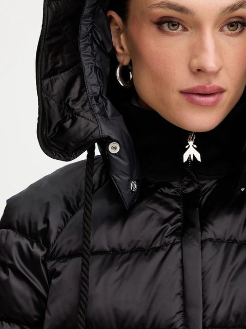 Patrizia Pepe kurtka puchowa kolor czarny zimowa 2O0216 A491