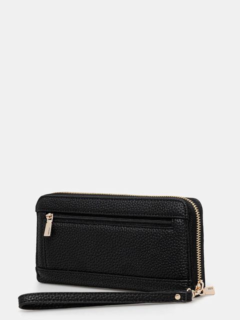 Guess portfel BRENTON damski kolor czarny SWPG96 48146 - zdjęcie produktu nr 2
