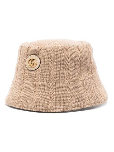 Gucci reversible wool bucket hat - Neutrals - zdjęcie produktu nr 1