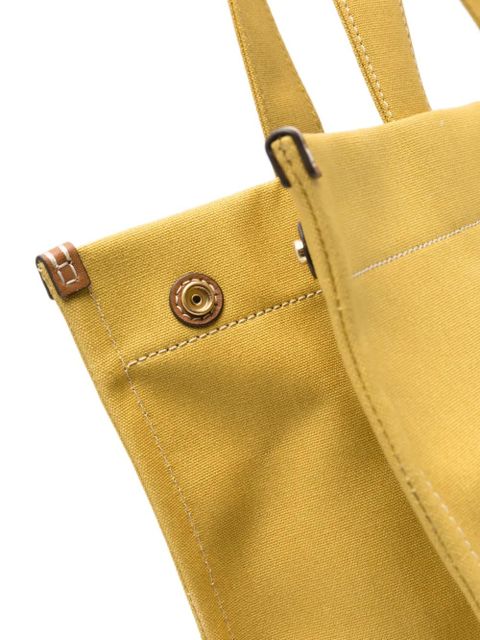 Tory Burch logo-motif tote - Yellow