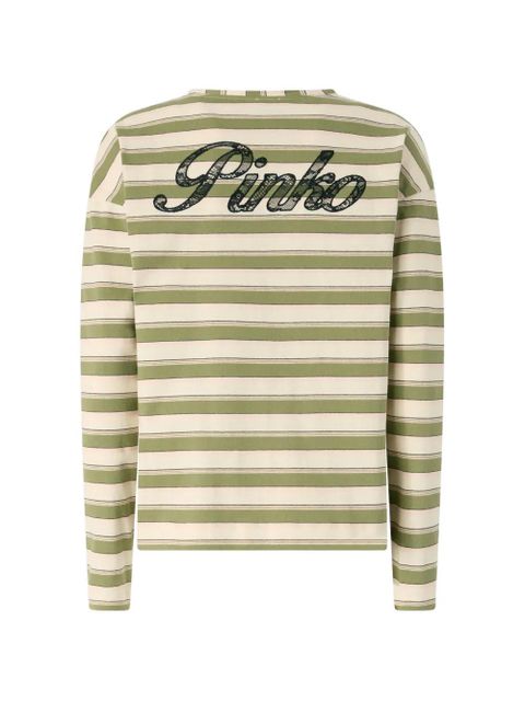 PINKO striped long-sleeve top - Neutrals - zdjęcie produktu nr 2