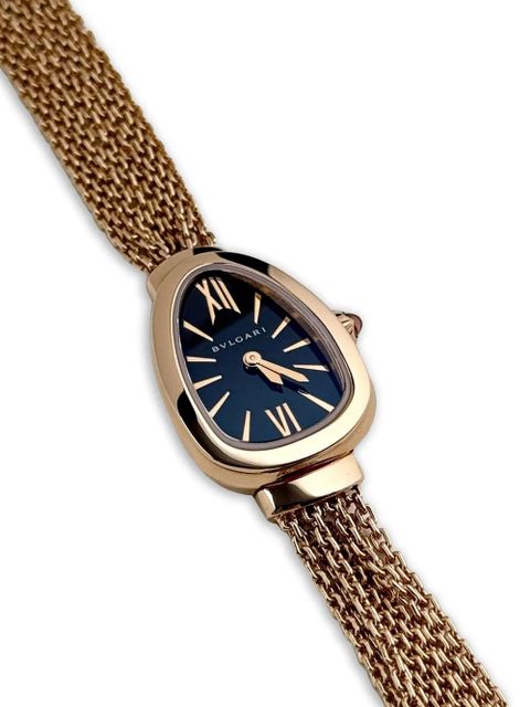 Bvlgari Pre-Owned 2021 unworn Serpenti 27mm watch - Black