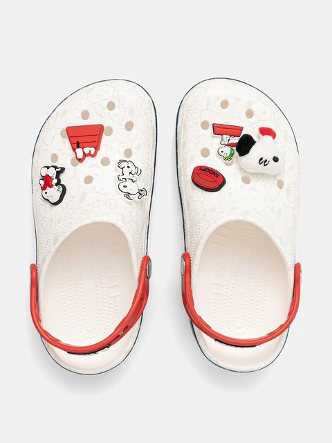 Crocs klapki Classic Peanuts Clog kolor multicolor 211124 - zdjęcie produktu nr 2