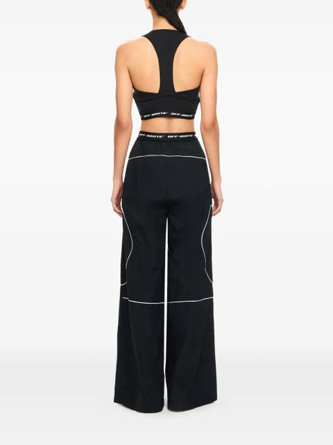 Off-White logoband track pants - Black