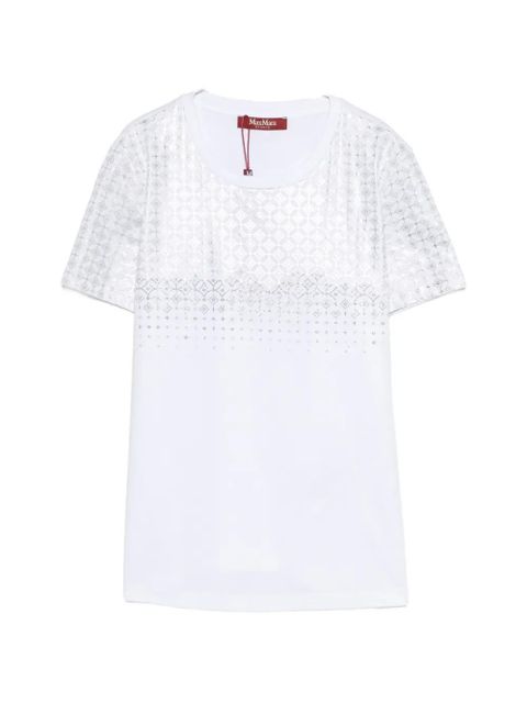 Max Mara geometric pattern T-shirt - White - zdjęcie produktu nr 1