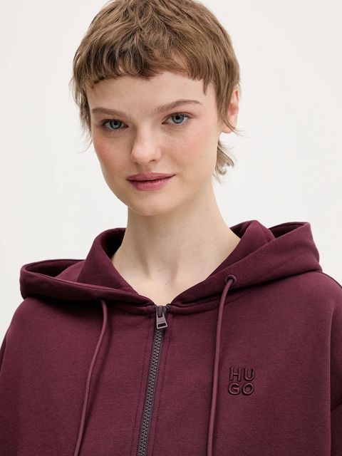 HUGO bluza bawełniana Dalfine