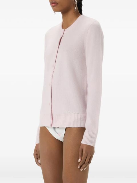 Blumarine cashmere cardigan - Pink