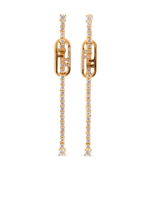 FENDI O'Lock dangle earrings - Gold - zdjęcie produktu nr 1
