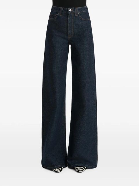KHAITE Dane stretch jeans - Blue - zdjęcie produktu nr 1