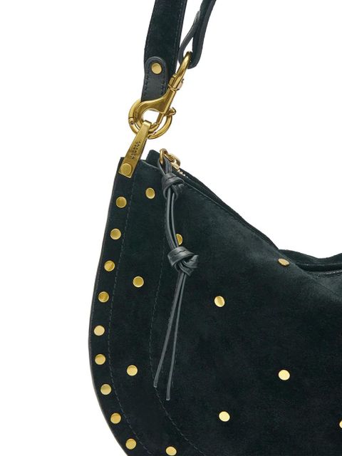 ISABEL MARANT Oskan half-moon shoulder bag - Black