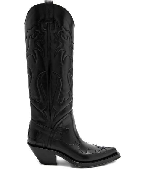 Gabriela Hearst 50mm Capitana cowboy boots - Black - zdjęcie produktu nr 1