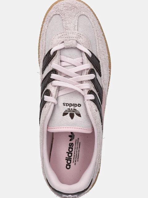 adidas Originals sneakersy zamszowe Handball Spezial ST damskie kolor różowy JR3703