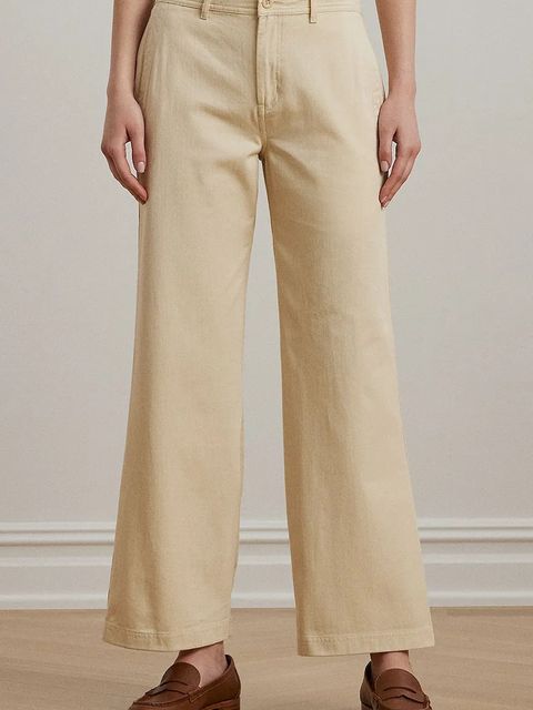 Lauren Ralph Lauren spodnie bawełniane - zdjęcie produktu nr 1