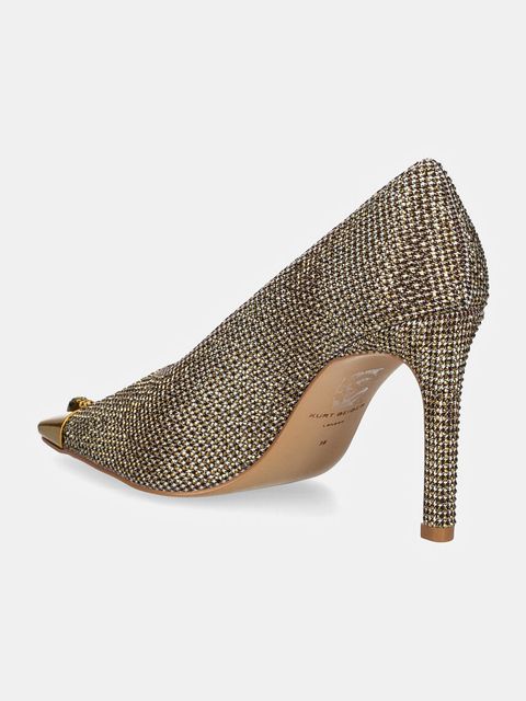 Kurt Geiger London szpilki Regent Court kolor beżowy 3448449609