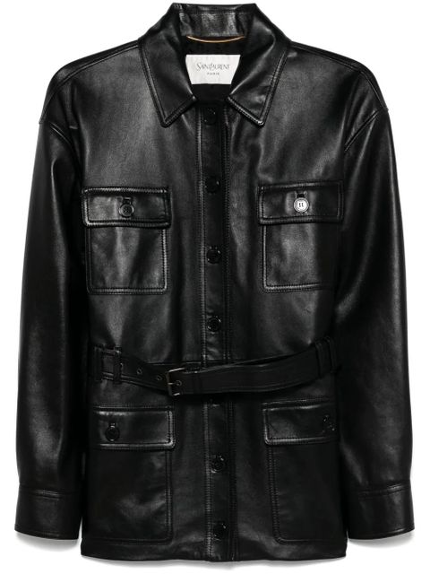 Saint Laurent Saharienne jacket - Black - zdjęcie produktu nr 1