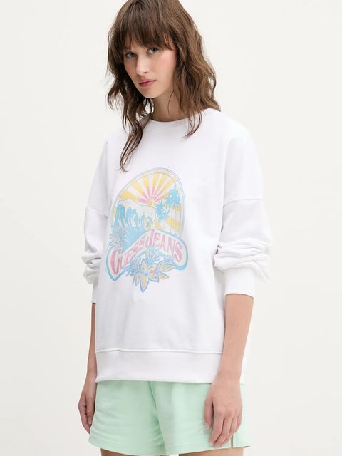 Guess Jeans bluza bawełniana - zdjęcie produktu nr 1