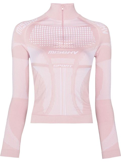 MISBHV Sport Active half-zip top - Pink