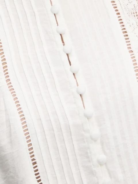 Answear.LAB koszula damska kolor biały regular ze stójką