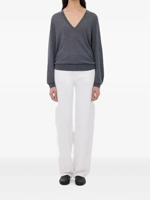 LouLou de Saison Dunne button-fastening wool jacket - Neutrals