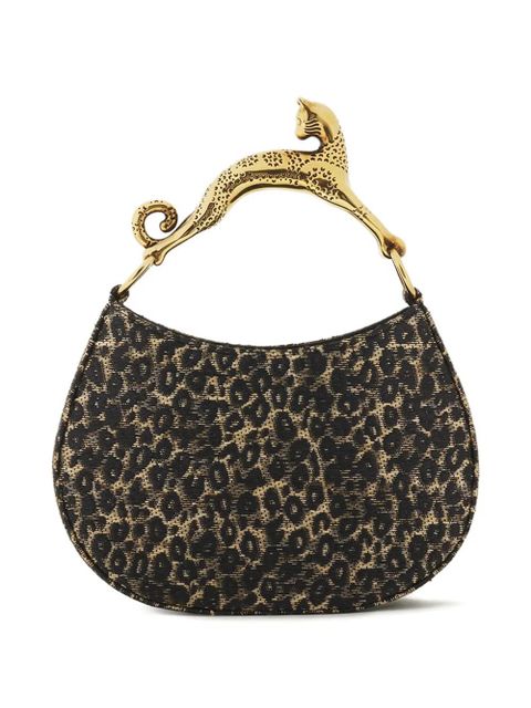 Lanvin animal-print mini bag - Black - zdjęcie produktu nr 2