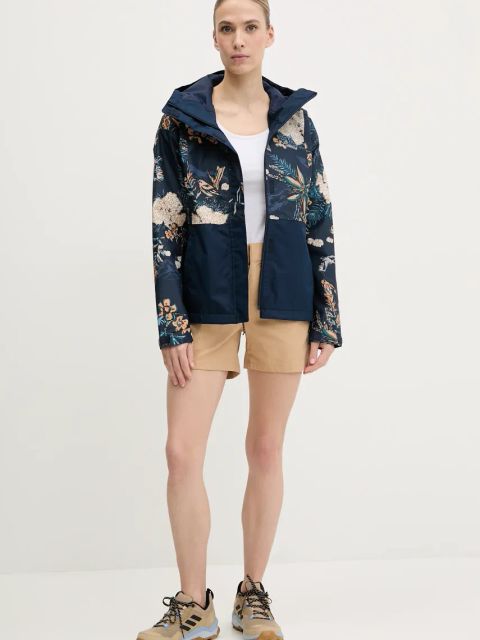 Columbia kurtka outdoorowa Hikebound kolor granatowy 2116334