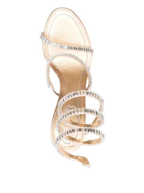 René Caovilla 105mm Cleo sandals - Silver