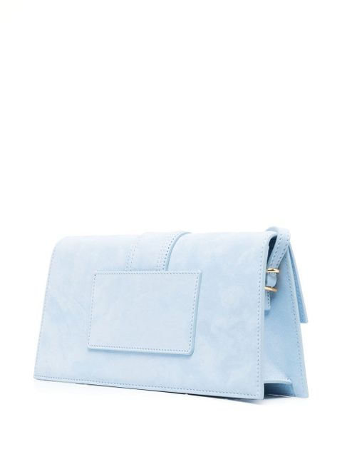 Jacquemus logo-plaque leather shoulder bag - Blue - zdjęcie produktu nr 2