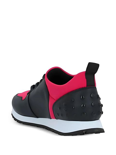 Tod's studded leather sneakers - Black