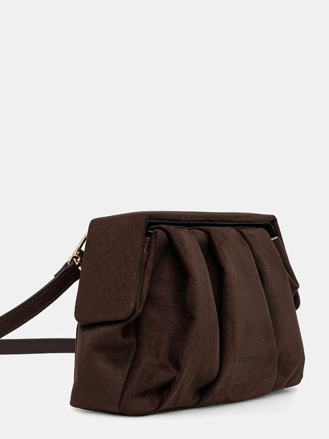 Themoire torebka zamszowa kolor brązowy TMFW25AFSUE109 - zdjęcie produktu nr 2