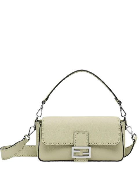 FENDI medium Baguette Selleria shoulder bag - Green - zdjęcie produktu nr 1