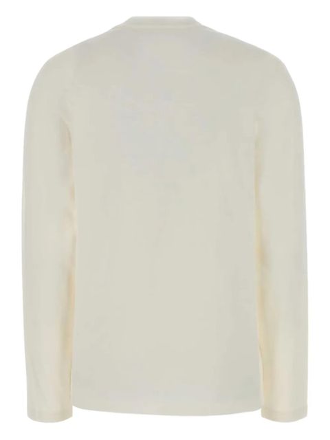 Jil Sander crew-neck cotton T-shirt - Neutrals - zdjęcie produktu nr 2