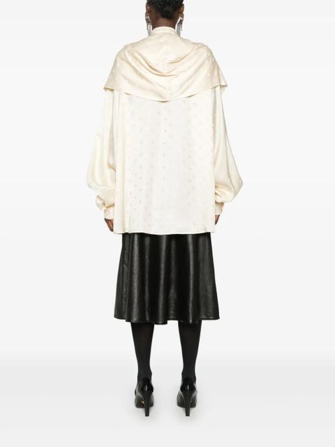 Balenciaga Letters blouse - Neutrals