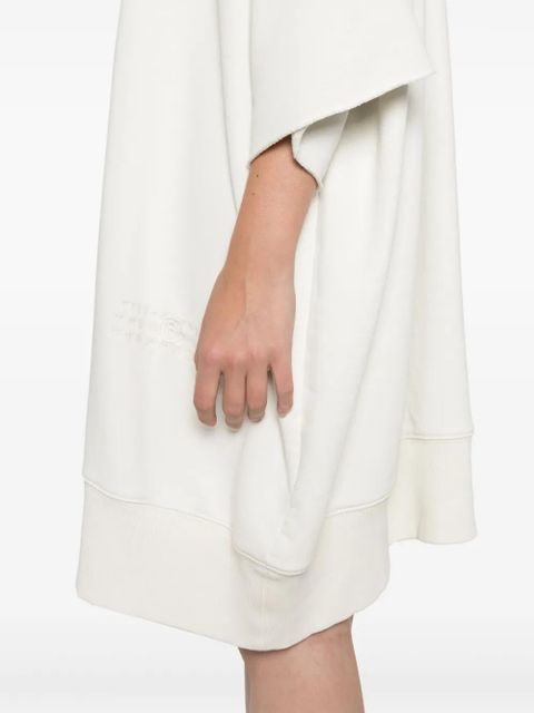 MM6 Maison Margiela sweatshirt dress - White