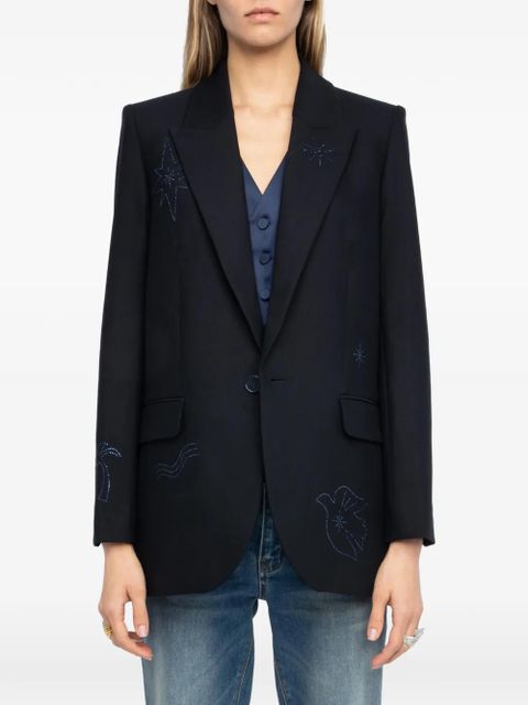 Zadig&Voltaire Vival blazer - Blue