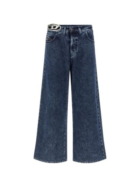 Diesel 1996 D-Sire-S4 cut-out logo jeans - Blue - zdjęcie produktu nr 1