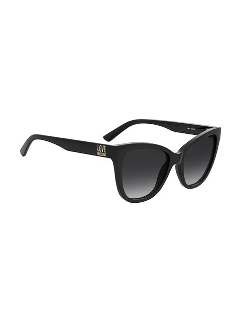 Love Moschino okulary przeciwsłoneczne damskie kolor czarny MOL097/S