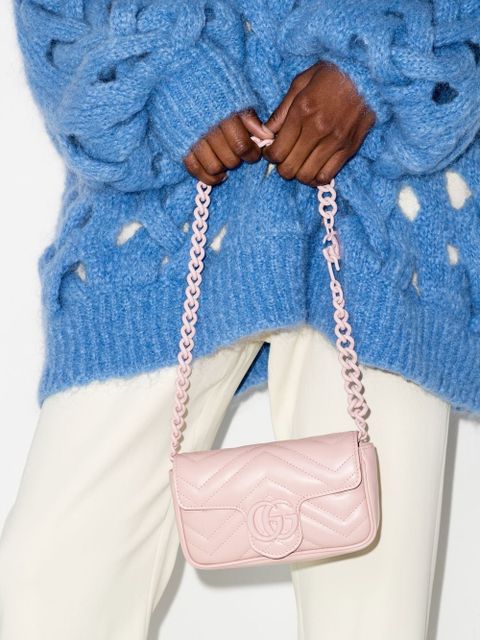 Gucci GG Marmont belt bag - Pink