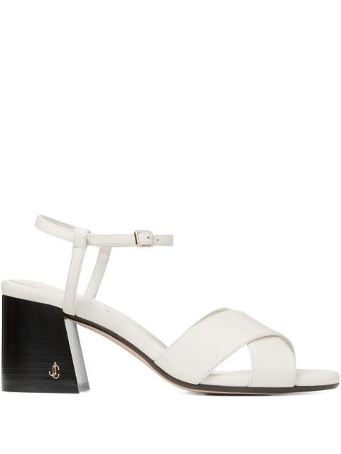 Jimmy Choo 65mm Valla sandals - White - zdjęcie produktu nr 1