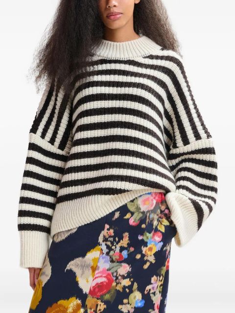 Essentiel Antwerp Jacquie sweater - White