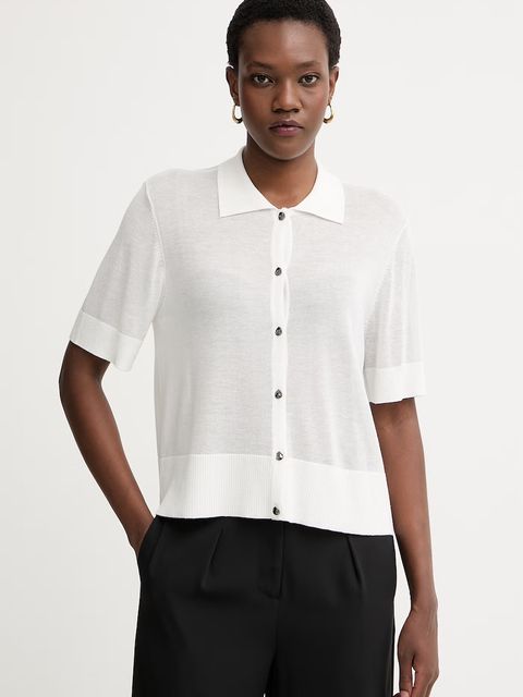 Armani Exchange kardigan damski z wiskozy - zdjęcie produktu nr 1