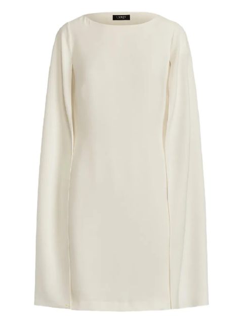 Lauren Ralph Lauren split-sleeve mini dress - Neutrals - zdjęcie produktu nr 1
