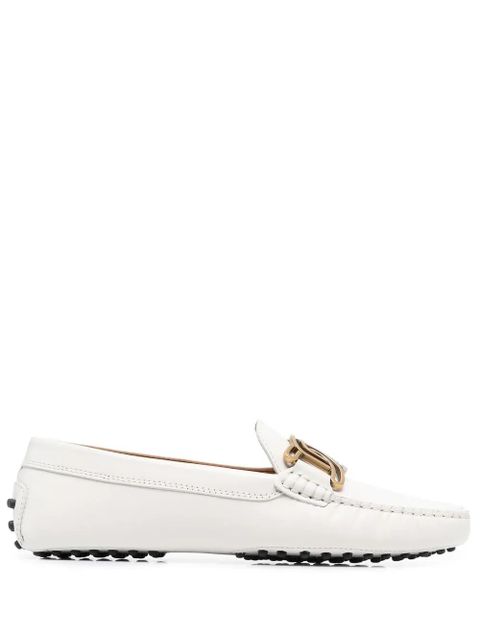 Tod's chain-link detail loafers - White - zdjęcie produktu nr 1