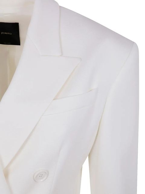 PINKO double-breasted blazer - White - zdjęcie produktu nr 2
