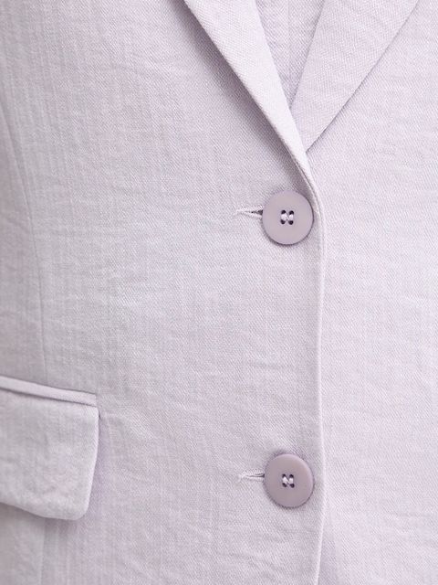 Twinset marynarka z domieszką lnu