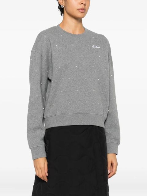 MC2 Saint Barth Casey embellished sweatshirt - Grey - zdjęcie produktu nr 2