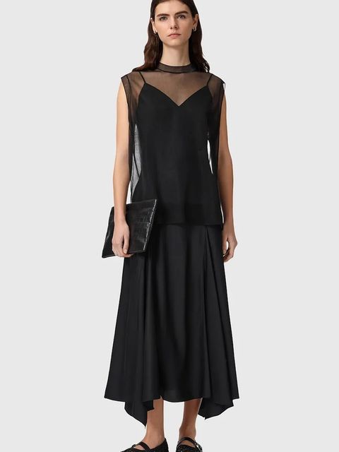 AllSaints sukienka jeansowa AVA - zdjęcie produktu nr 1