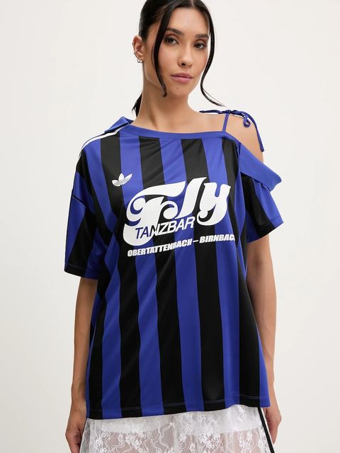 adidas Originals polo Jersey damski kolor niebieski KD2278 - zdjęcie produktu nr 1